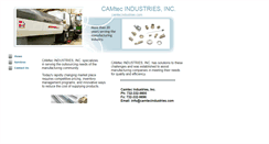Desktop Screenshot of camtecindustries.com